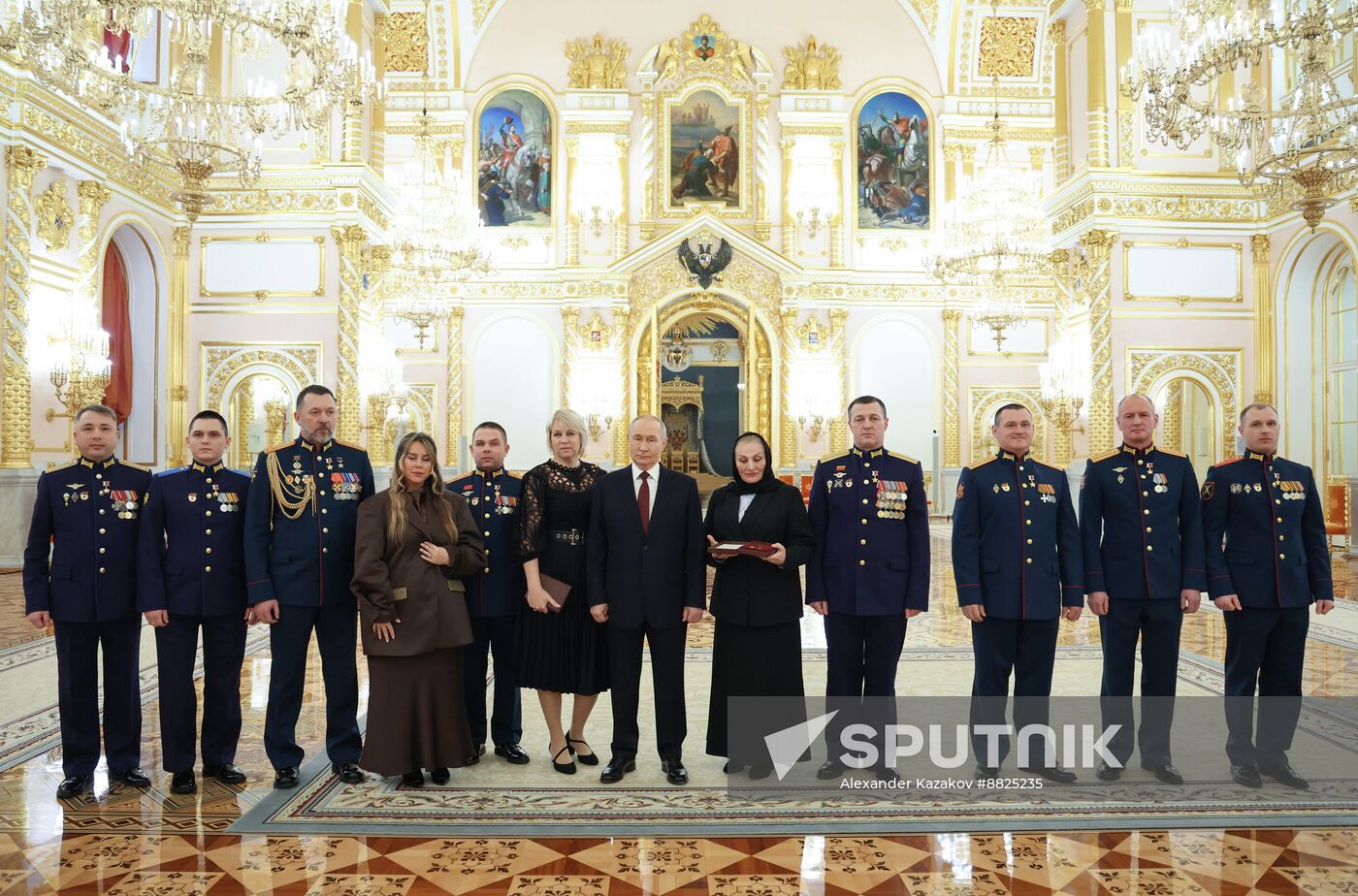 Russia Putin State Awards Presentation