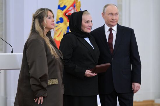 Russia Putin State Awards Presentation