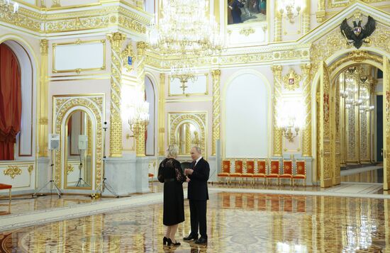 Russia Putin State Awards Presentation