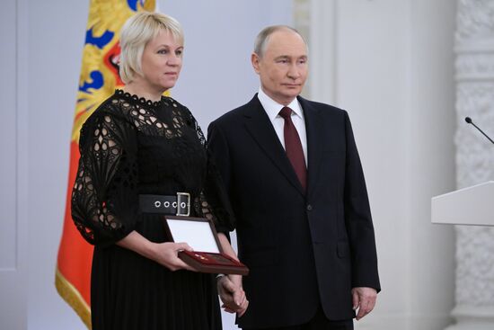 Russia Putin State Awards Presentation