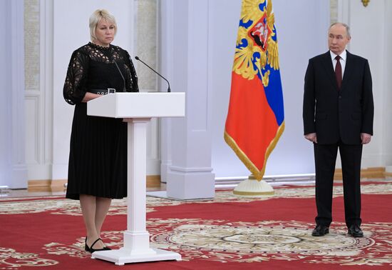 Russia Putin State Awards Presentation