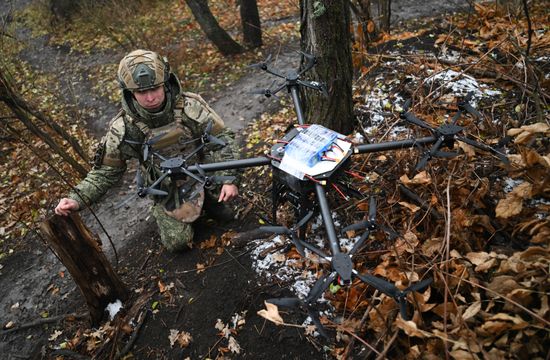 Russia Ukraine Military Operation UAVs