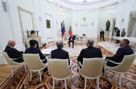 Russia Putin CSTO Parliaments Chairs