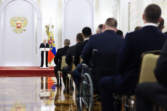 Russia Putin State Awards Presentation