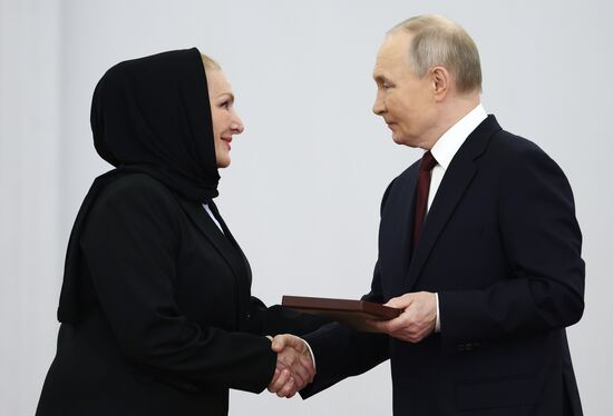 Russia Putin State Awards Presentation