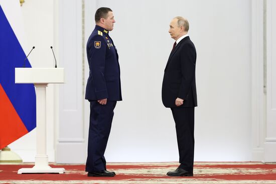 Russia Putin State Awards Presentation