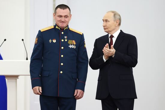 Russia Putin State Awards Presentation