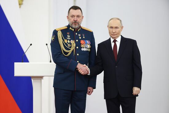 Russia Putin State Awards Presentation