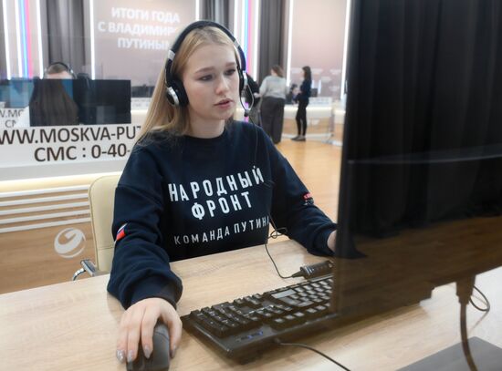 Russia Putin Press Conference Preparations