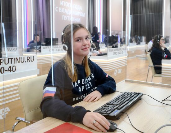 Russia Putin Press Conference Preparations