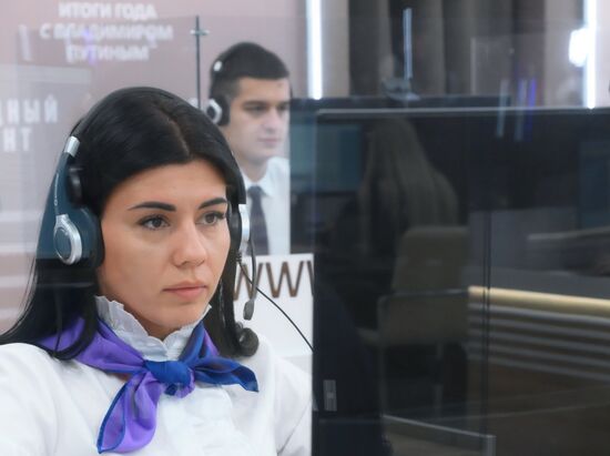 Russia Putin Press Conference Preparations