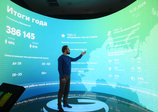 Russia Putin Press Conference Preparations