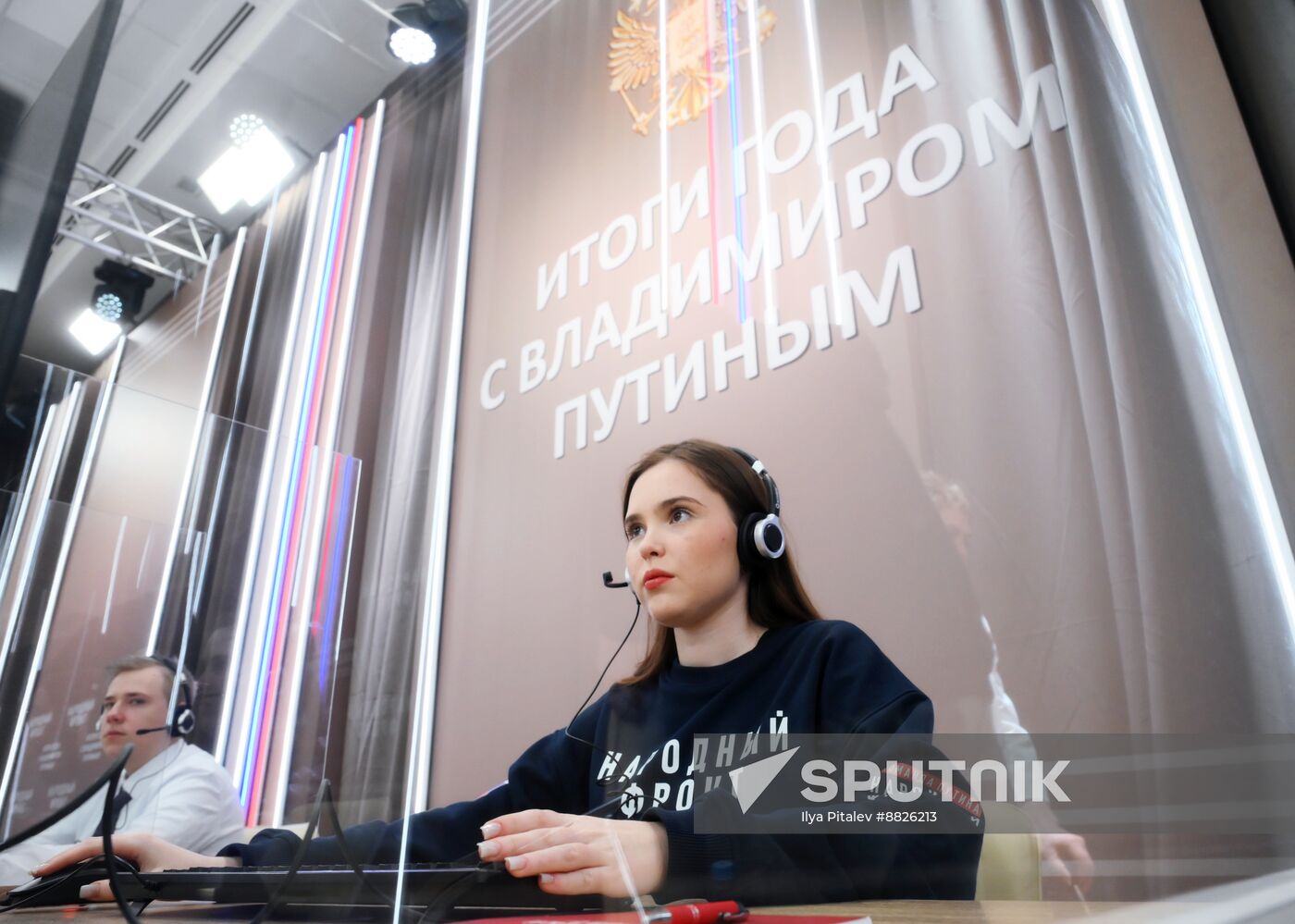 Russia Putin Press Conference Preparations