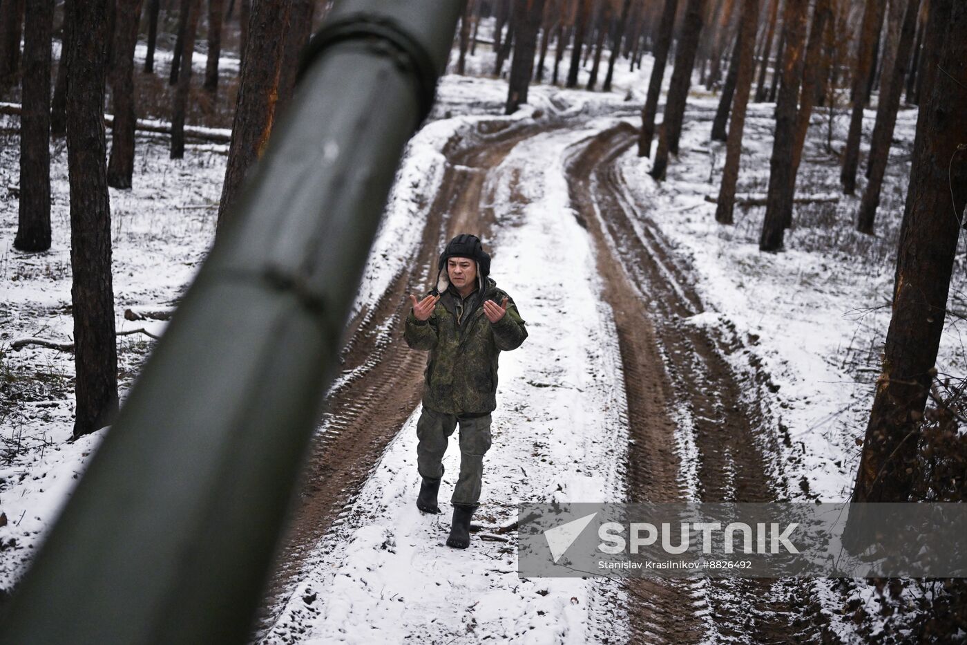 Russia Ukraine Military Operation Tank Unit