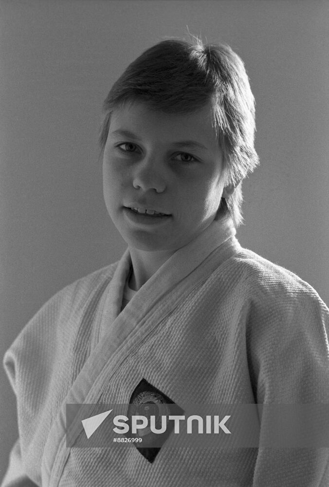 Members of USSR judo women's national team