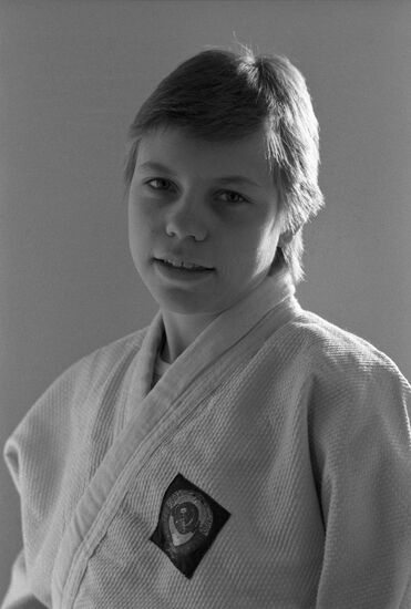 Members of USSR judo women's national team