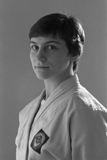 Members of USSR judo women's national team