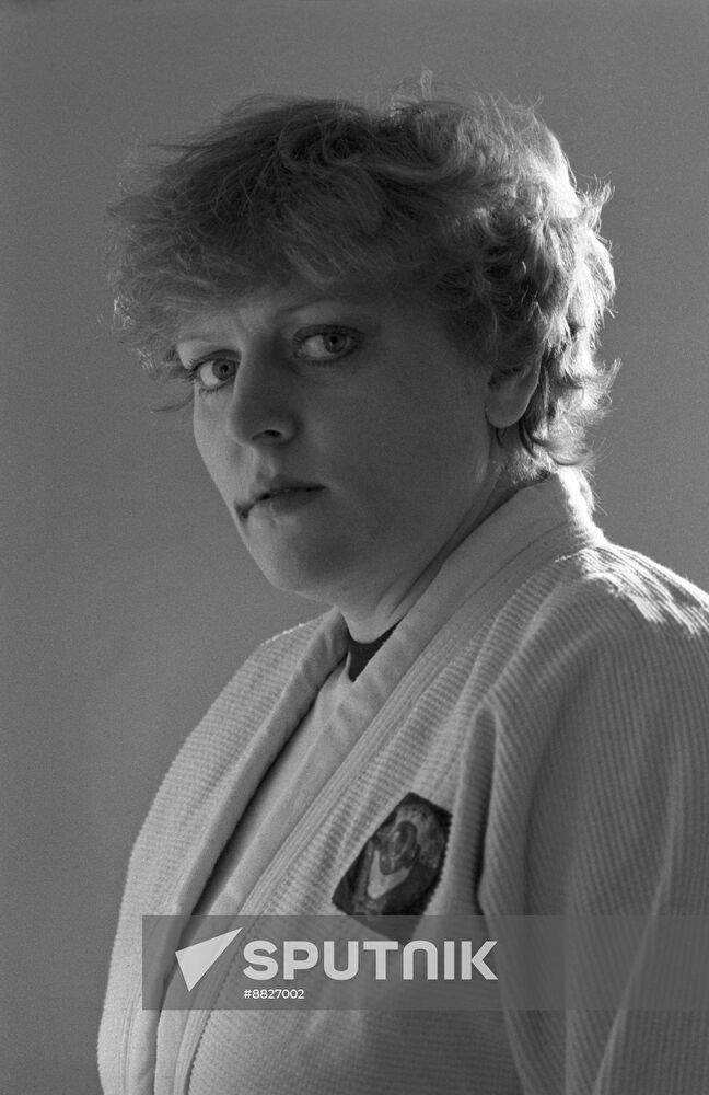 Members of USSR judo women's national team