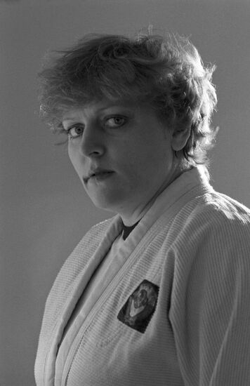 Members of USSR judo women's national team