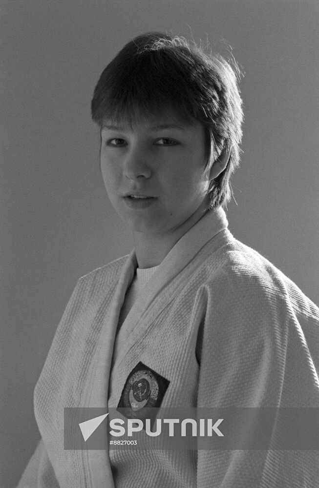 Members of USSR judo women's national team