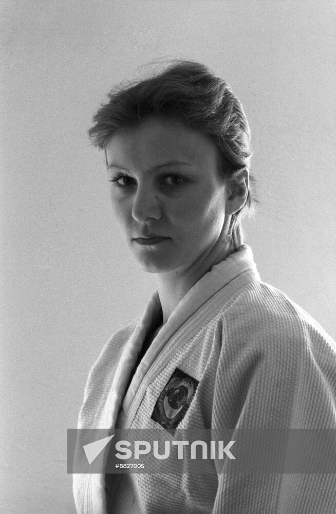 Members of USSR judo women's national team