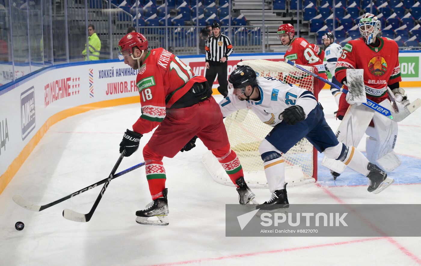 Russia Ice Hockey Channel One Cup Belarus - Kazakhstan