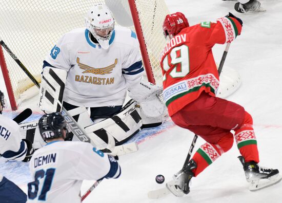 Russia Ice Hockey Channel One Cup Belarus - Kazakhstan