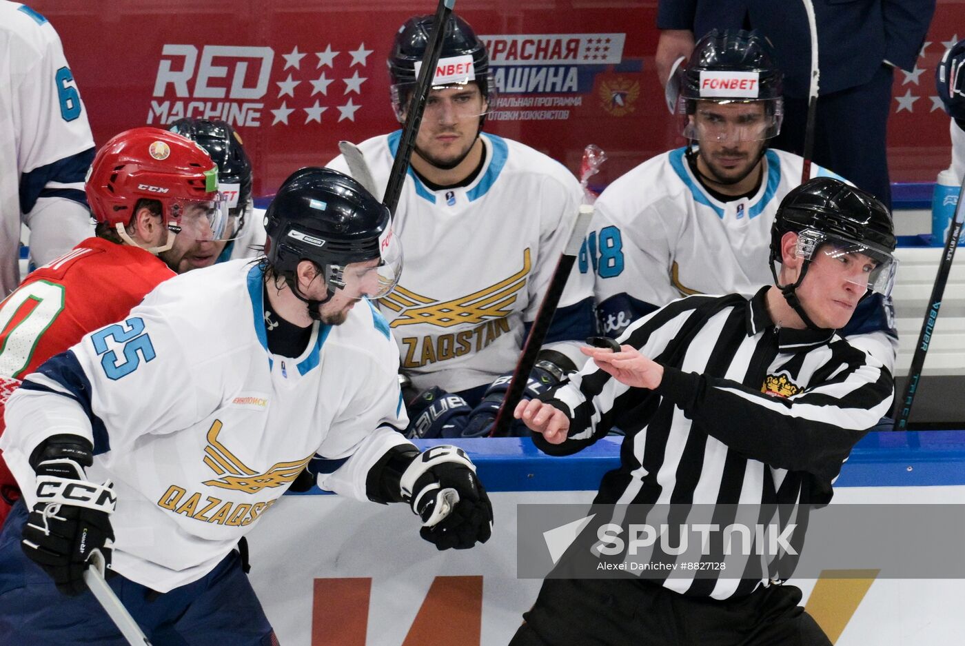 Russia Ice Hockey Channel One Cup Belarus - Kazakhstan