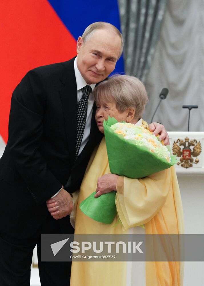 Russia Putin State Awards Presentation