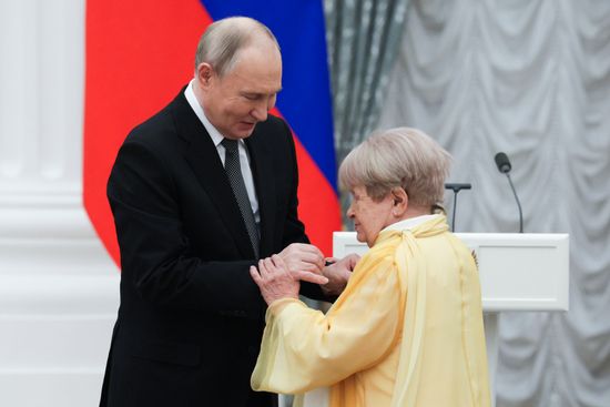 Russia Putin State Awards Presentation
