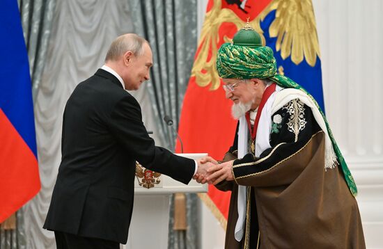 Russia Putin State Awards Presentation