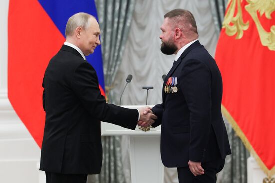 Russia Putin State Awards Presentation