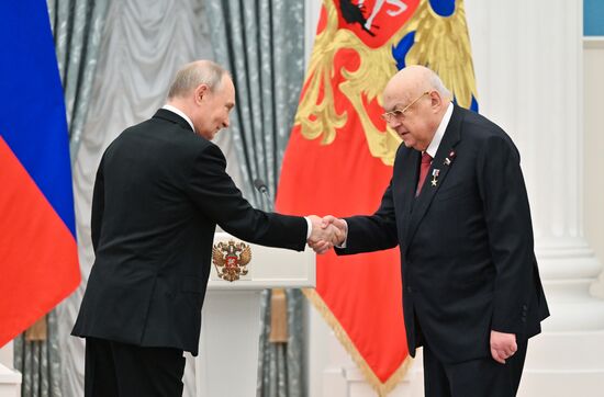 Russia Putin State Awards Presentation