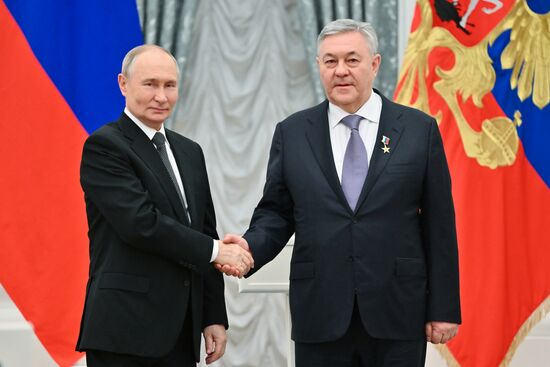 Russia Putin State Awards Presentation