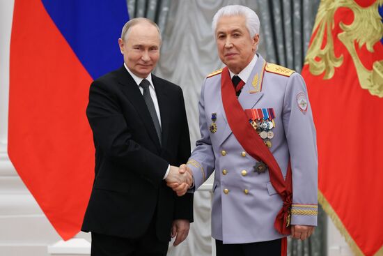 Russia Putin State Awards Presentation