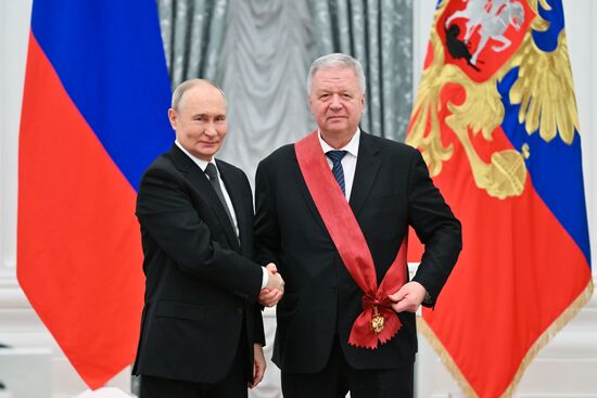 Russia Putin State Awards Presentation