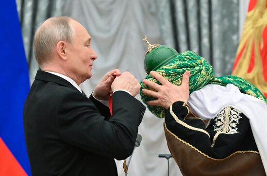 Russia Putin State Awards Presentation