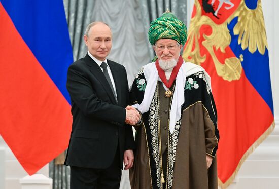 Russia Putin State Awards Presentation