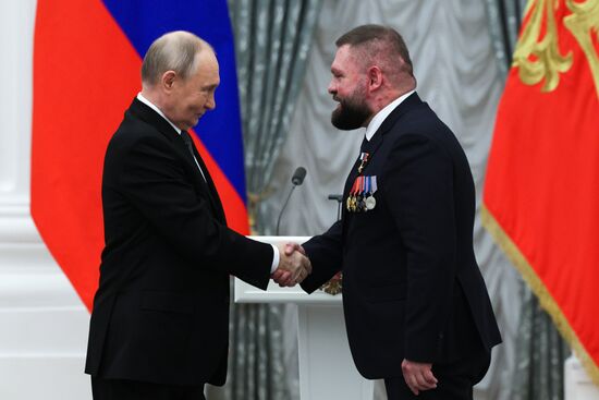 Russia Putin State Awards Presentation