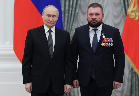 Russia Putin State Awards Presentation