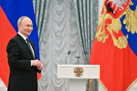 Russia Putin State Awards Presentation