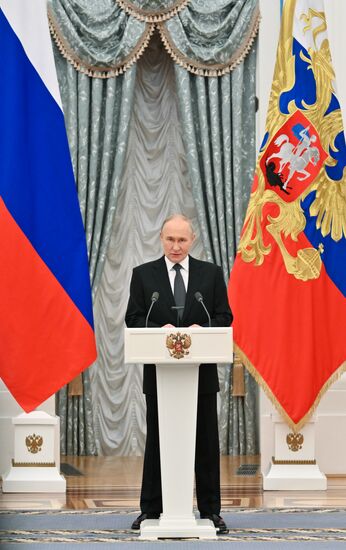 Russia Putin State Awards Presentation