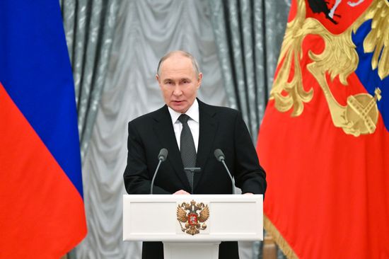 Russia Putin State Awards Presentation