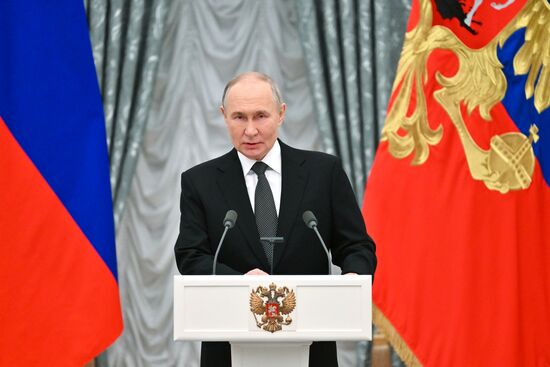 Russia Putin State Awards Presentation