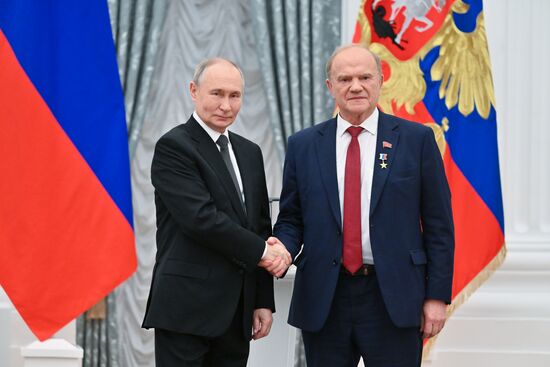 Russia Putin State Awards Presentation