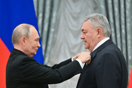 Russia Putin State Awards Presentation