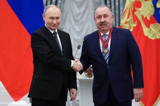 Russia Putin State Awards Presentation