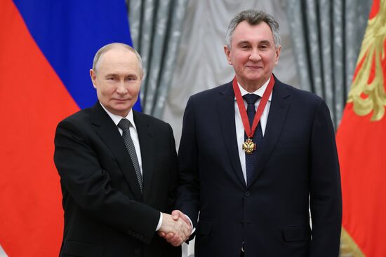 Russia Putin State Awards Presentation