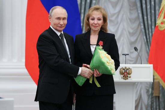 Russia Putin State Awards Presentation