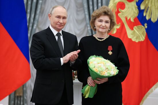 Russia Putin State Awards Presentation